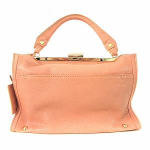 POTIOR CORINNE MINI ショルダーバッグ 2WAY がま口 ミニボストン やぎ革 ピンク