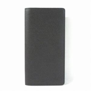 タイガ 札入れ ポルトフォイユ ロン 二つ折り長財布 M30541 レザー 黒