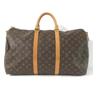 LOUIS VUITTON M41416 モノグラム キーポル バンドリエール50 ボストンバッグ ブラウン