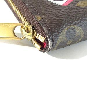 LOUIS VUITTON M64118 モノグラム ラブロック ジッピー・コインパース 財布 ブラウン