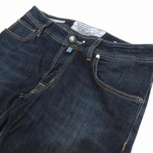 JACOB COHEN PW622 ワンウォッシュドブルーデニムパンツ インディゴ
