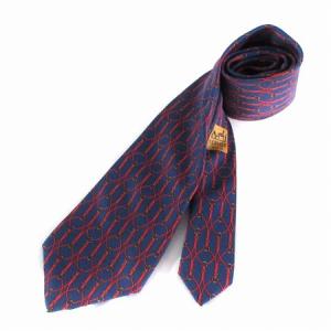 サスペンダーシルクネクタイ ネイビー