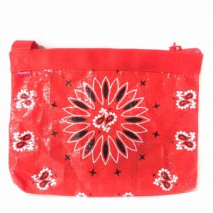 Supreme 21SS Bandana Tarp Side Bag ショルダーバッグ レッド