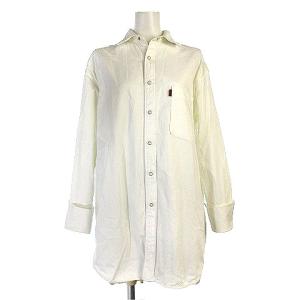 21SS DRESS-LINE シャツワンピース 36 ホワイト