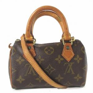 モノグラム ミニ スピーディ ショルダーバッグ 2WAY M41534 茶