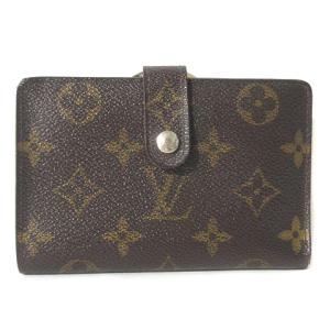 M61663 モノグラム ポルトモネビエヴィエノワ 二つ折り財布 ブラウン