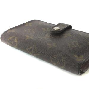 LOUIS VUITTON M61663 モノグラム ポルトモネビエヴィエノワ 二つ折り財布 ブラウン