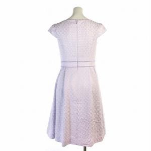 TOCCA 19SS MARRAKECH ひざ丈フレアワンピース 0 パープル