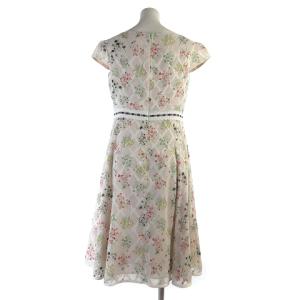 TOCCA 18SS 美品 FLORET PATTERN ワンピース ひざ丈 フレア ドレス 花柄