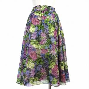 TOCCA 17AW NICOLAI BERGMANN FLOWER BOX ひざ丈フレアスカート