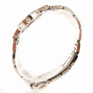 HERMES ビンテージ Clipper CL4210 腕時計 クオーツ デイト ステンレス ブルー シルバー