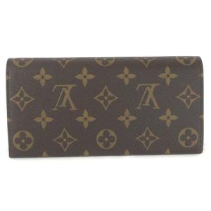 LOUIS VUITTON 19年製 M60697 モノグラム ポルトフォイユ エミリー 長財布 二つ折り ブラウン