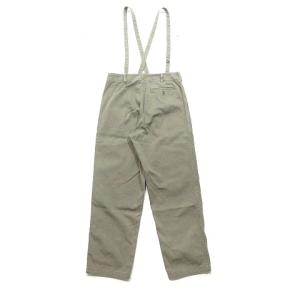 Drawer 近年モデル ワイドパンツ  サスペンダー付き 6514-299-1104 オリーブ 40
