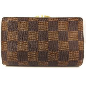LOUIS VUITTON ダミエ エベヌ ポルトフォイユ ヴィエノワ コンパクトウォレット ブラウン