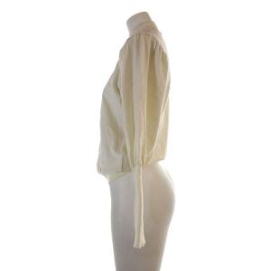 BLUE LABEL CRESTBRIDGE 20AW パフスリーブ ニット セーター ハイネック 長袖 オフホワイト 38