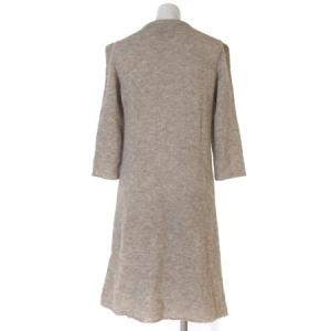 SYBILLA ニットワンピース リボン アルパカ混 M ベージュ