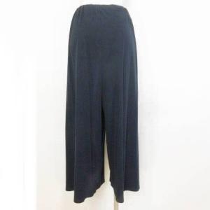 JURGEN LEHL 21SS コットン ワイドパンツ スラックス 日本製 M ネイビー ブルー