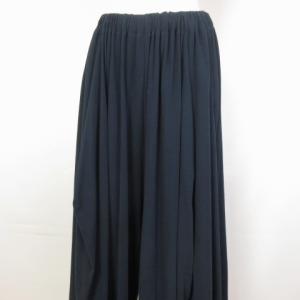 JURGEN LEHL 21SS コットン ワイドパンツ スラックス 日本製 M ネイビー ブルー