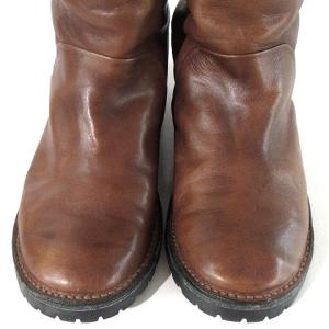 JURGEN LEHL レザーショートブーツ 23.5cm ブラウン