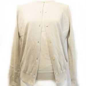 Loro Piana 近年モデル カシシル アンサンブルニット カシミヤ シルク イタリア製 38 ベージュ