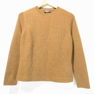 Loro Piana 近年モデル プルオーバーニット ベビーカシミヤ 38 茶