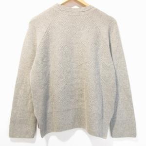 Loro Piana 近年モデル ベビーカシミヤ プルオーバーニット 36 グレー