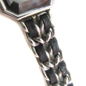 CHANEL M H0451 プルミエール ロック ブレスウォッチ クオーツ カーフスキン ブラック