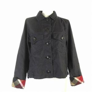 BLUE LABEL CRESTBRIDGE 19SS シャツ CPO ジャケット 長袖 チェック 55F21-172-29 ネイビー