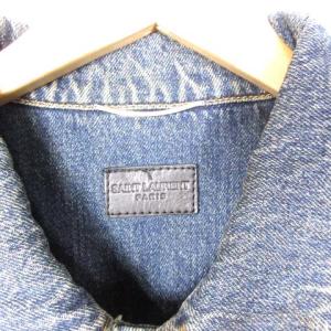 SAINT LAURENT PARIS 3778902 YYS07 デニムジャケット L インディゴ