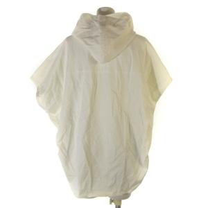 JURGEN LEHL ババグーリ Babaghuri 近年 フード カーディガン 羽織り ボタンレス フレンチスリーブ コットン 和紙 J0581UJ031