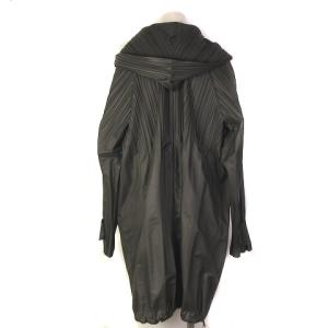PLEATS PLEASE ISSEY MIYAKE PP61-JA951 フーディジャケット 4 グレー