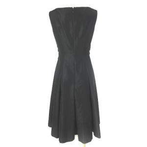 SYBILLA ワンピース ウエストマーク リボン S ブラック