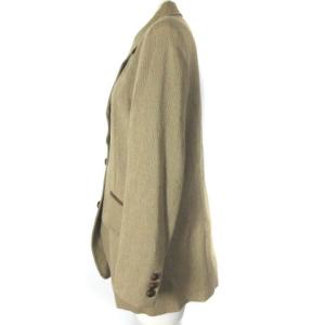 Christian Dior SPORT ヴィンテージ テーラードジャケット フェイクレザーパイピング シングル ベージュ M