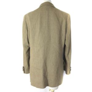 Christian Dior SPORT ヴィンテージ テーラードジャケット フェイクレザーパイピング シングル ベージュ M