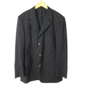 VERSACE スーツ セットアップ 3B シングル 総裏 56 ブラック