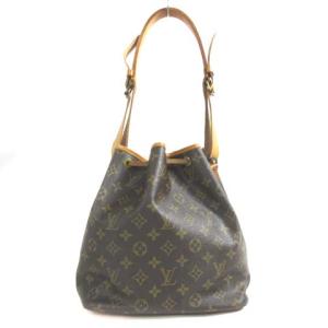高価買取中】LOUIS VUITTON ルイヴィトン M42226 モノグラム プチ ノエ 販壳・価格比較 ルイヴィトン 巾着 モノグラム ショルダー ショルダーバッグ