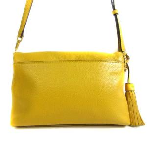 TORY BURCH 53163 Mcgraw マックグロー フラップ ショルダーバッグ タッセル マスタード