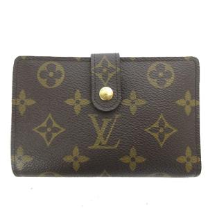 M61674 ポルトフォイユ・ヴィエノワ モノグラム 二つ折り財布 茶