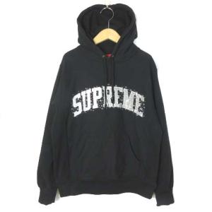 18FW Water Arc Hooded Sweatshirt パーカー S 黒