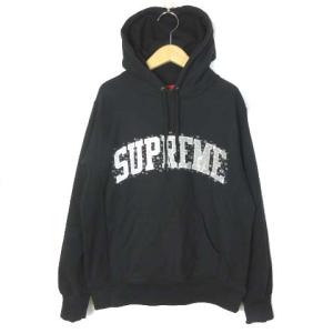 Supreme 18FW Water Arc Hooded Sweatshirt パーカー S 黒