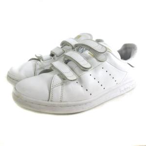 adidas S75188 スタンスミス ベルクロ 19年 ローカット スニーカー シューズ ホワイト 25.5