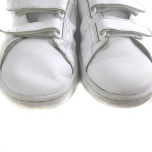 adidas S75188 スタンスミス ベルクロ 19年 ローカット スニーカー シューズ ホワイト 25.5