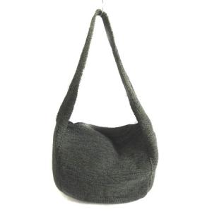 JURGEN LEHL ショルダーバッグ ワンショルダー メッシュ レザー カーキ