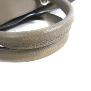 Longchamp メールボックス トップハンドルバッグ M 茶 10104HTA015