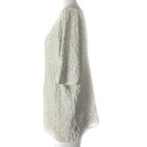 JURGEN LEHL 近年モデル サマーニットソー カットソー ボートネック 半袖 コットン M