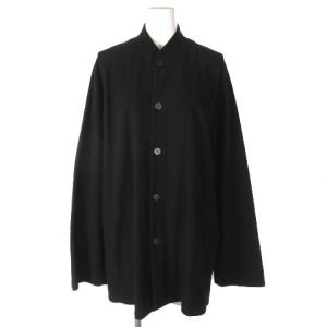 ウール ジャケット オーバー シルエット ブラック M