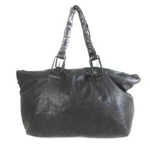 ボストンバッグ ラージ レザー バッグ ブラック 黒 IBO25 AA