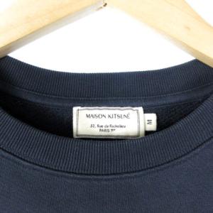 Maison Kitsuné 20AW SWEATSHIRT DOUBLE FOX HEAD PATCH スウェット M ブラック