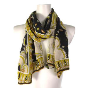 Emilio Pucci ストール シルク100％ 総柄 マルチカラー