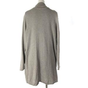 JURGEN LEHL babaghuri  近年モデル アンサンブル カーディガン トッパー 長袖 グレー M